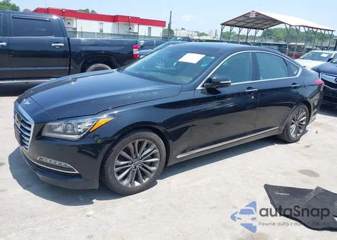 2017 Genesis G80 3.8 from USA, damaged, VIN KMHGN4JE2HU172581